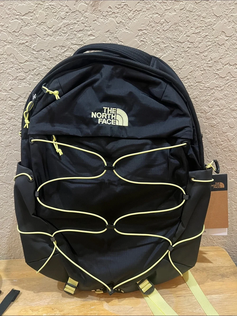The North Face Boreals Backpack with Lime Accents - Borealis Style